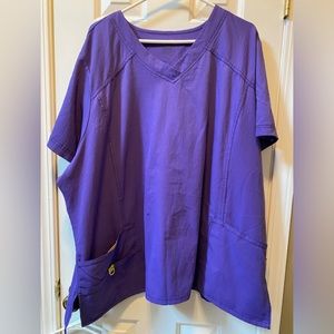 Wonder wink purple scrub top. Size 5X